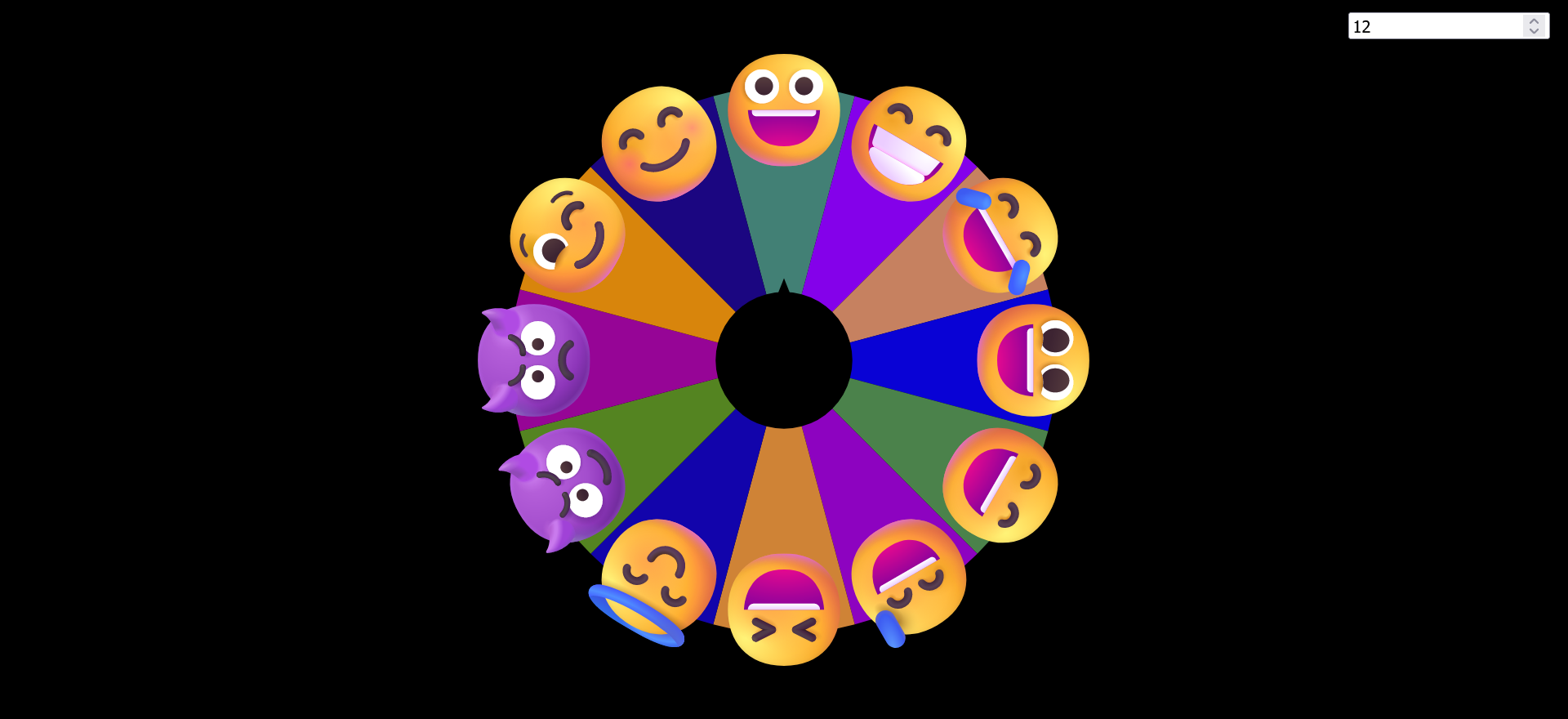 Emoji Spinner Wheel
