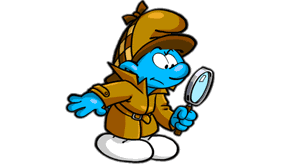 Schtroumpf detective