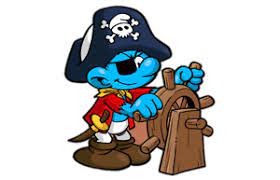 Schtroumpf pirate